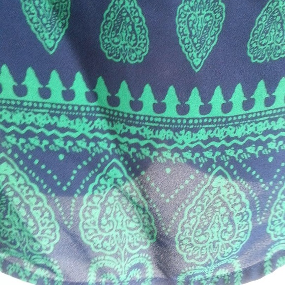 💕CUTE VINTAGE💕Lily Morgan paisley pattern blouse - Picture 7 of 8